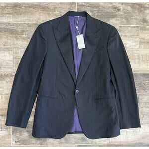 $4195 NWT Ralph Lauren Purple Label Peak-lapel Dinner Jacket / Formal Blazer 40R
